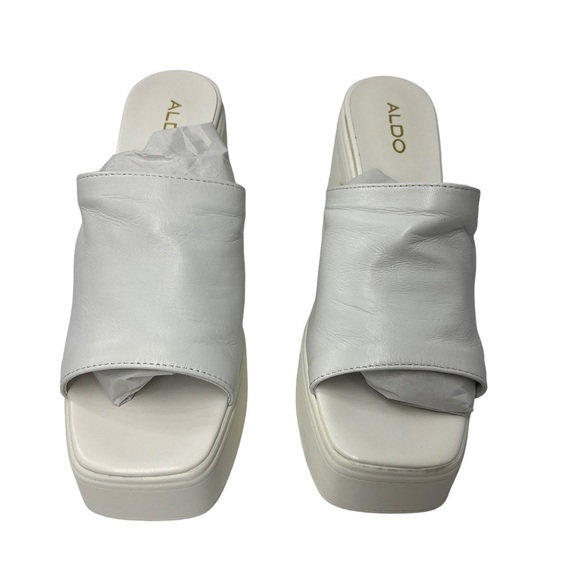 27. NWT Aldo Melcee Platform Heeled Mule 9 - Picture 1 of 4